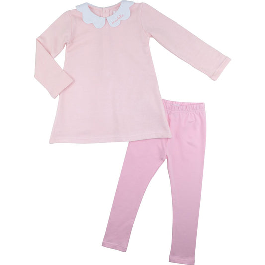 Pink Sweater Legging Set