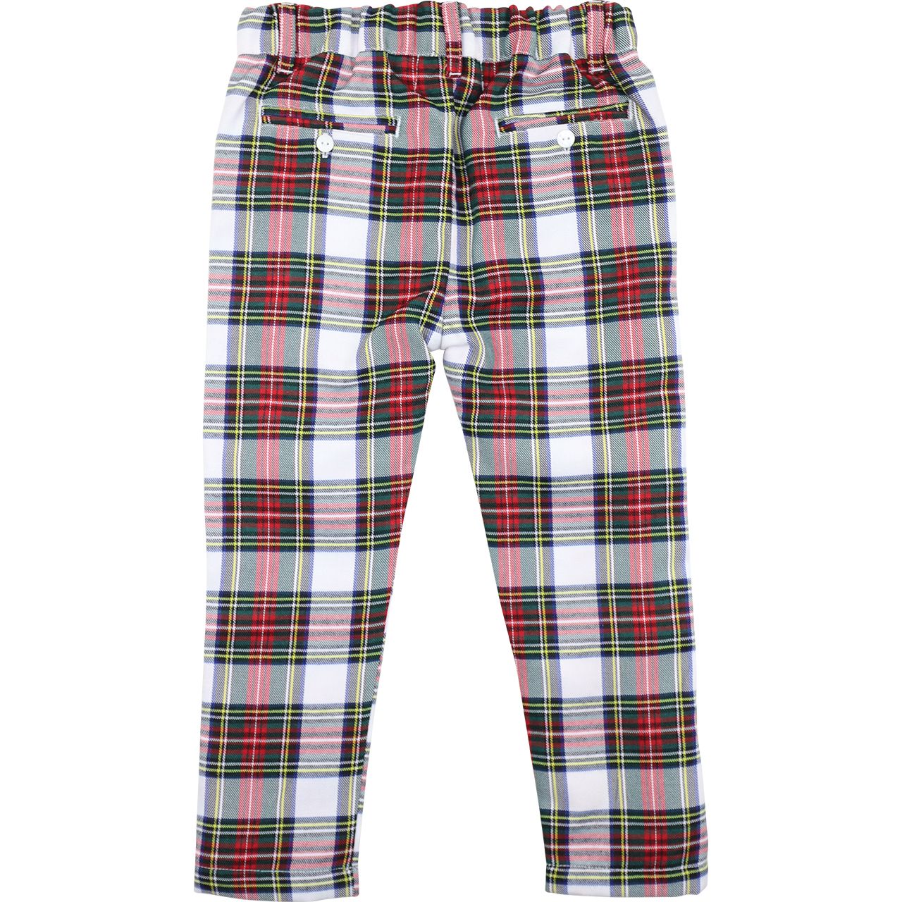 Green And Red Plaid Pants
