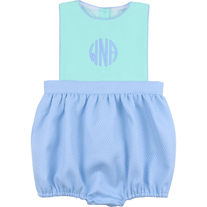 Blue And Mint Honeycomb Bubble
