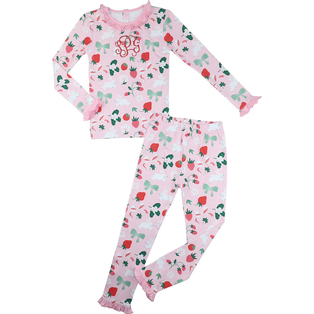 Easter Print Knit Pajamas