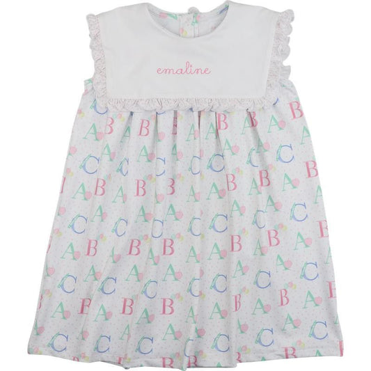 Pastel ABC Knit Dress