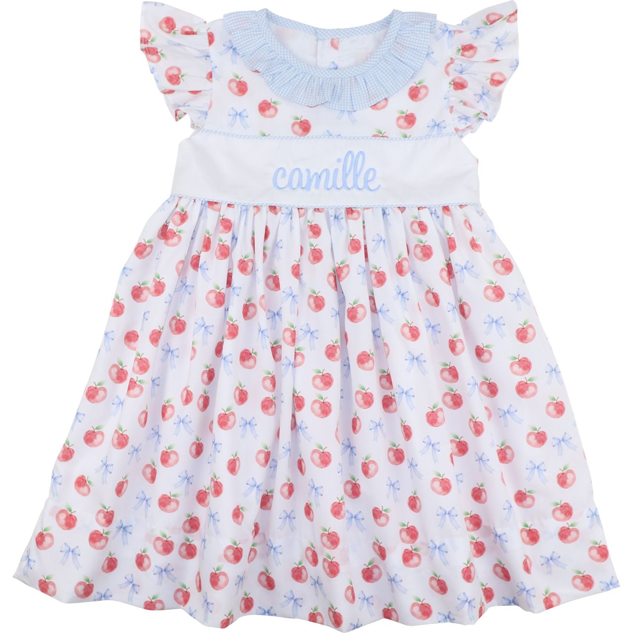 Apple And Bow Insert Dress