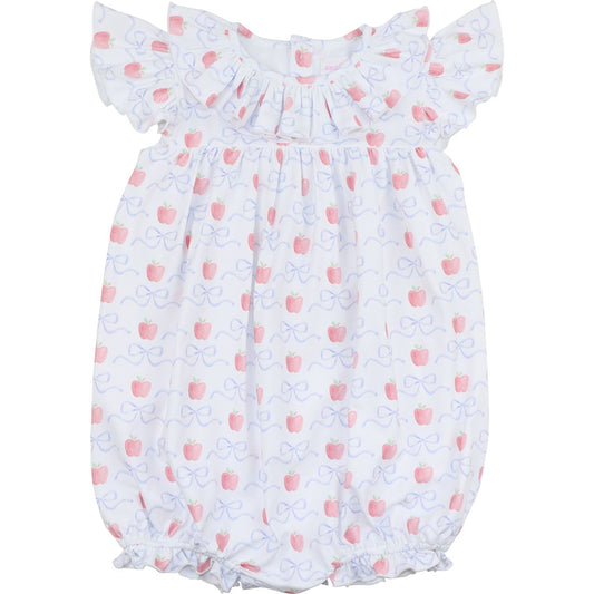 Apple And Bow Knit Bubble