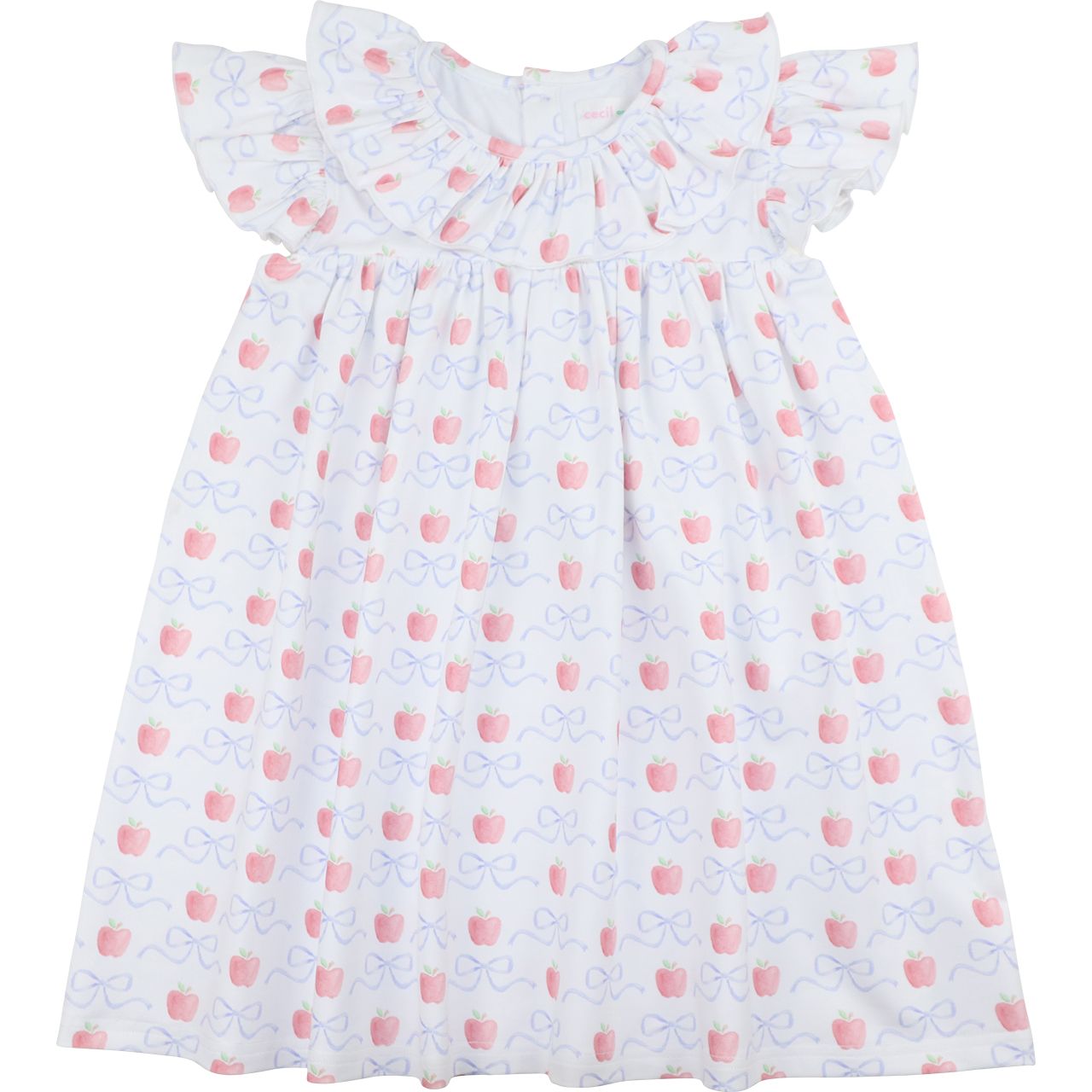 Apple And Bow Knit Dress