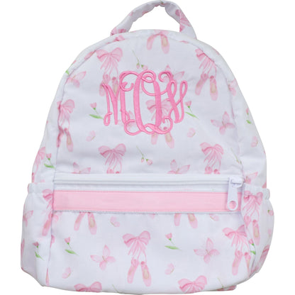 Ballet Print Backpack