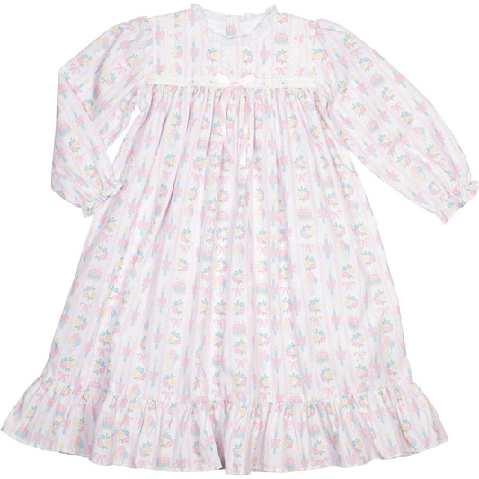 Birthday Cake And Candles Night Gown