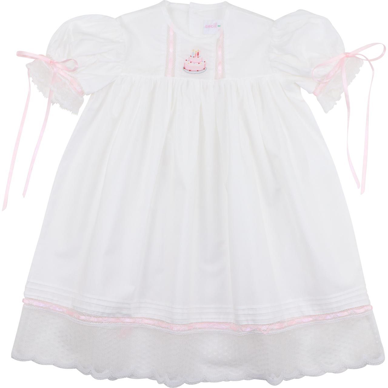 Birthday Cake Heirloom Dress