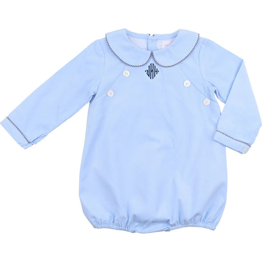 Blue And Navy Corduroy Bubble