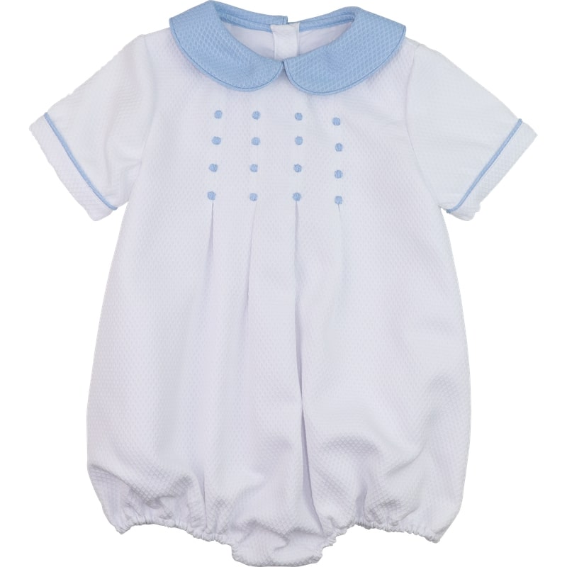 Blue And White Honeycomb Bubble