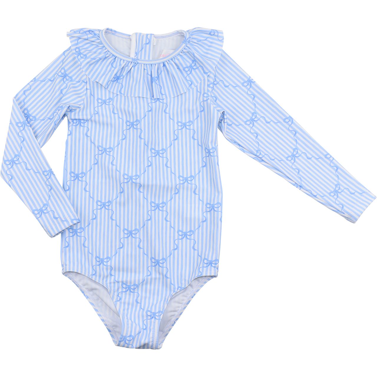 Blue Bow Swimsuit