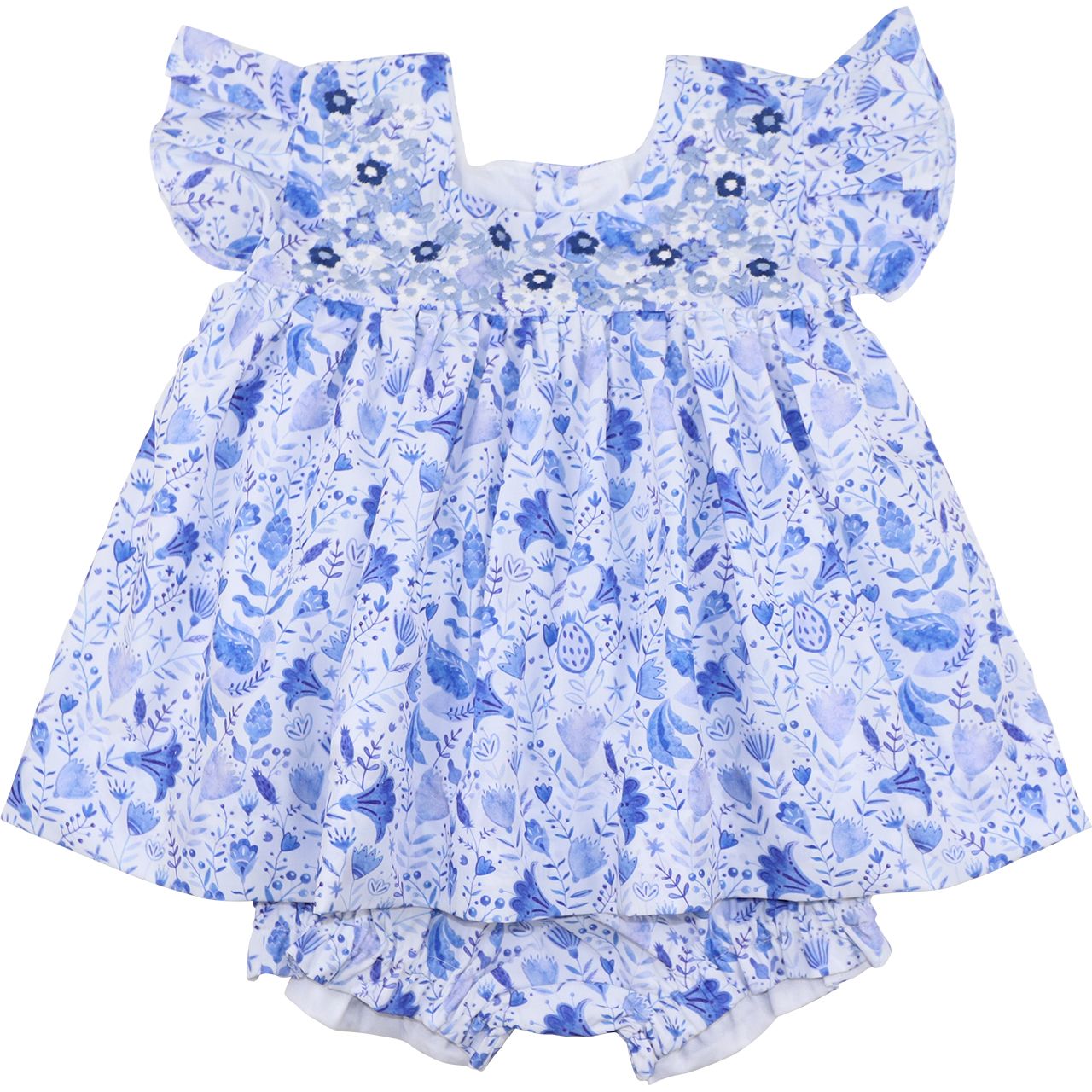 Blue Fiesta Diaper Set