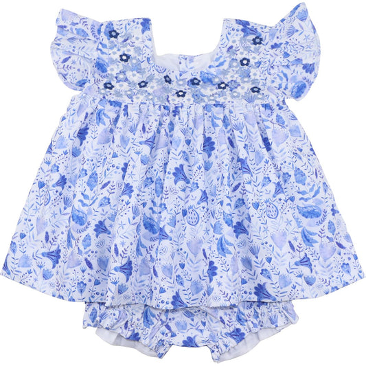 Blue Fiesta Diaper Set