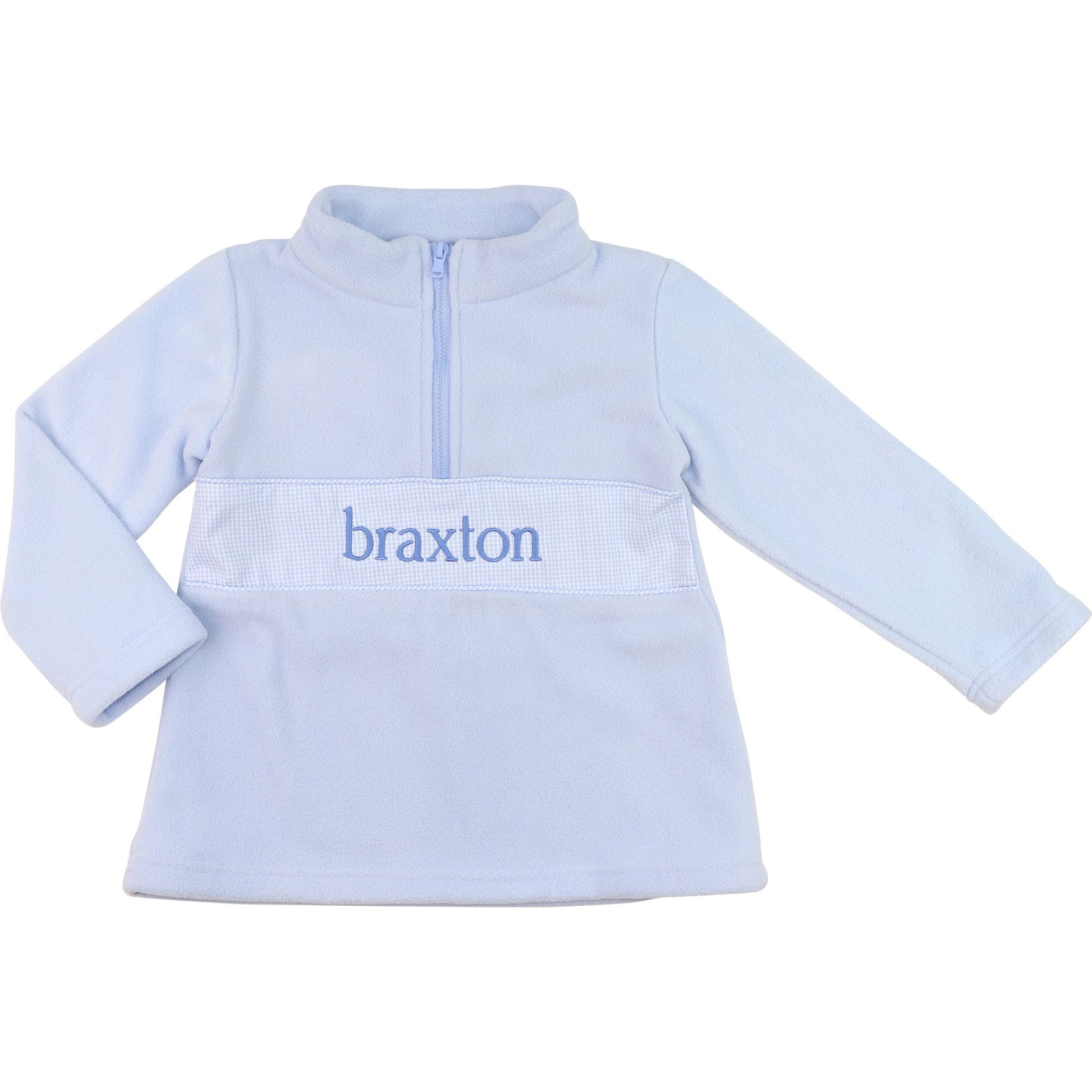 Blue Fleece Pullover