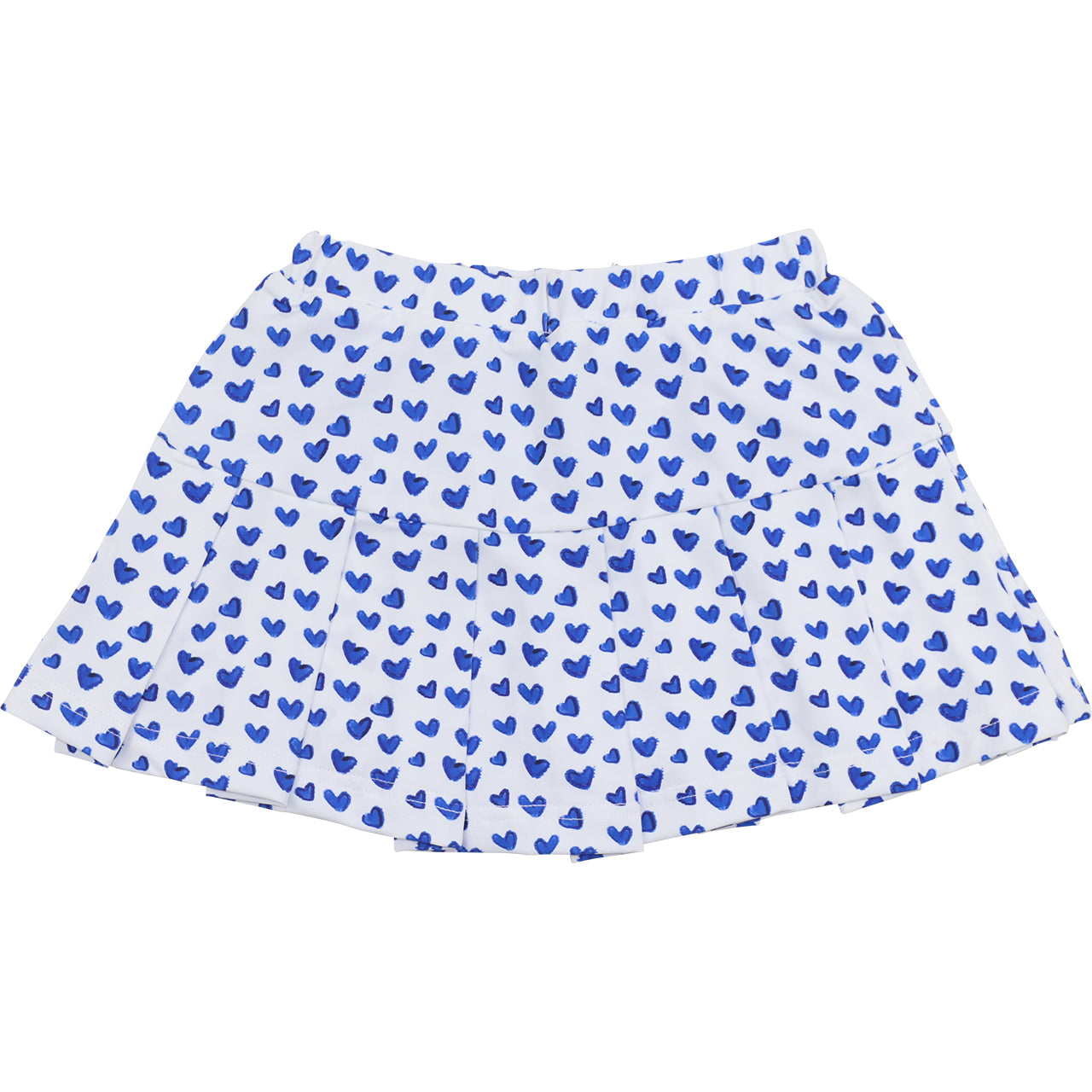 Blue Heart Tennis Skirt