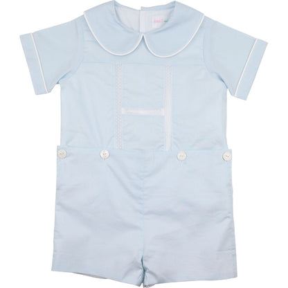 Blue Heirloom Button On