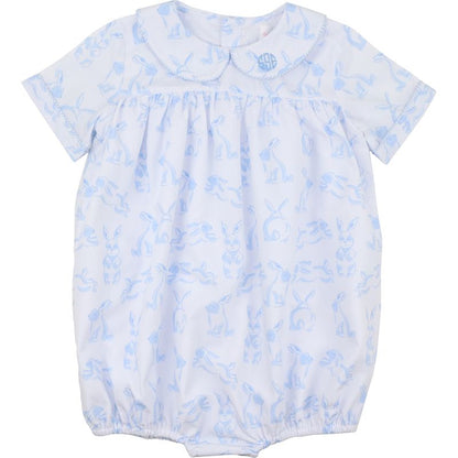 Blue Hopping Bunny Bubble