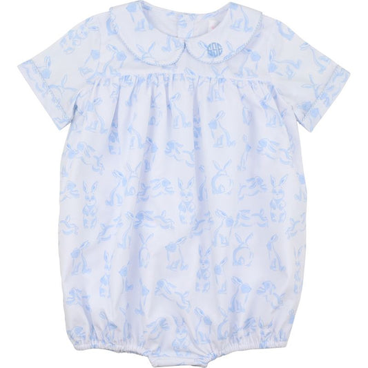 Blue Hopping Bunny Bubble