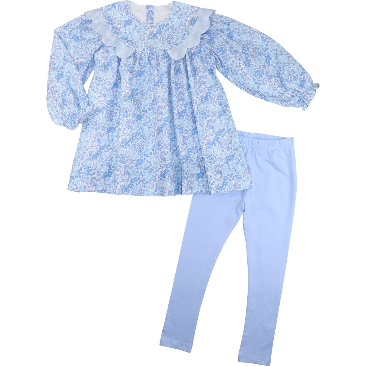 Blue Liberty Floral Legging Set