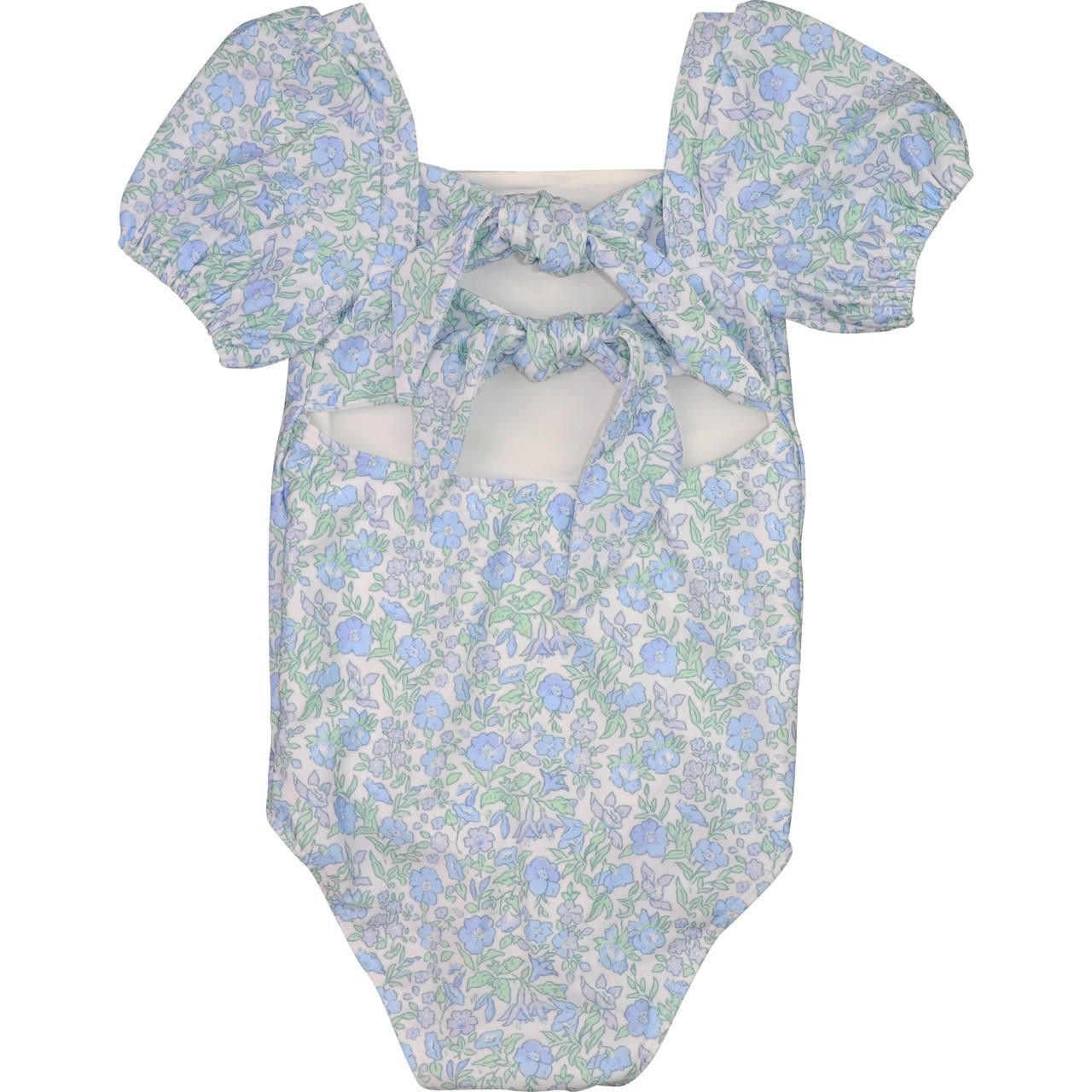 Blue Liberty Lycra Swimsuit