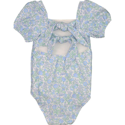 Blue Liberty Lycra Swimsuit