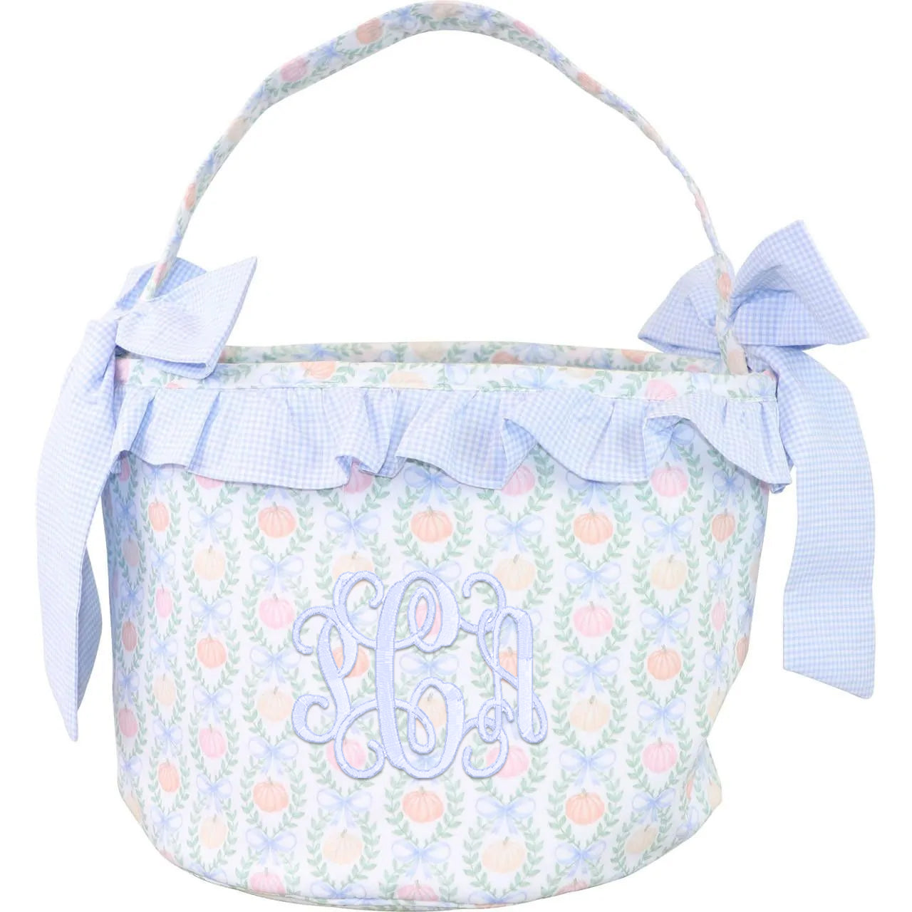 Blue Pumpkin Candy Bucket