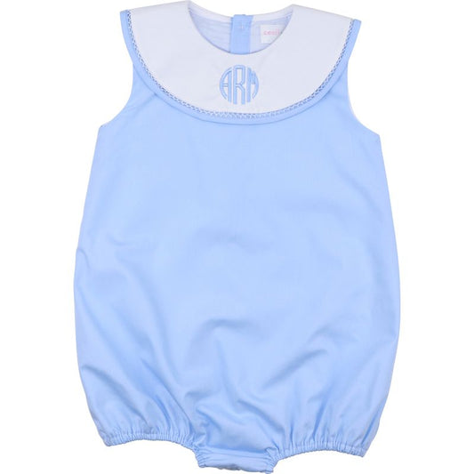 Blue Round Collar Bubble