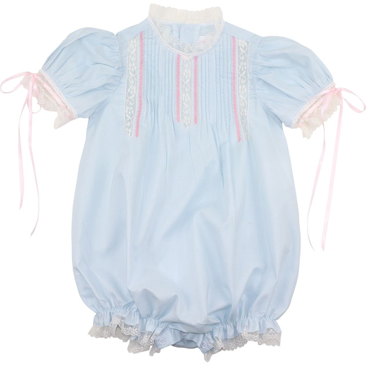 Blue Ruffle Heirloom Bubble