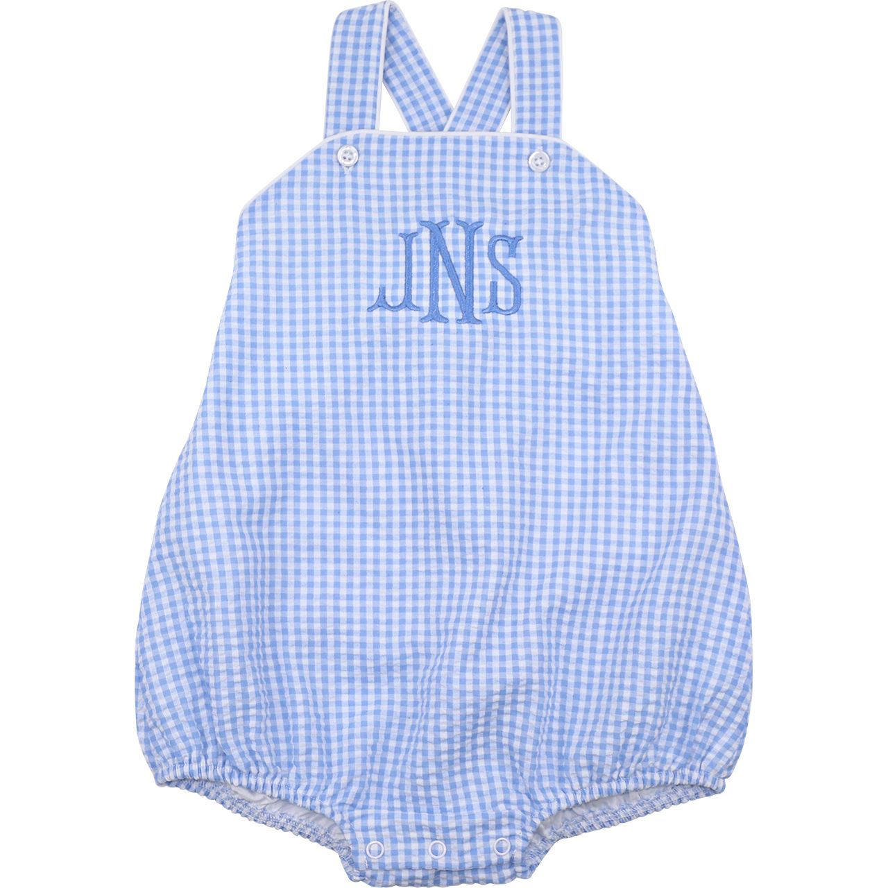 Blue Seersucker Sun Bubble