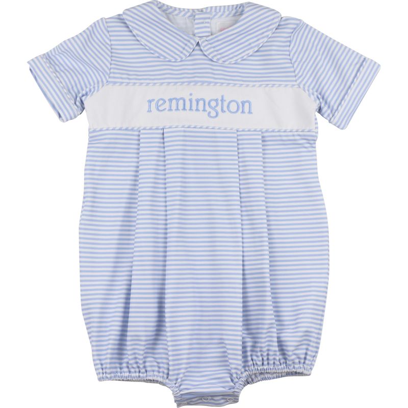 Blue Stripe Knit Bubble