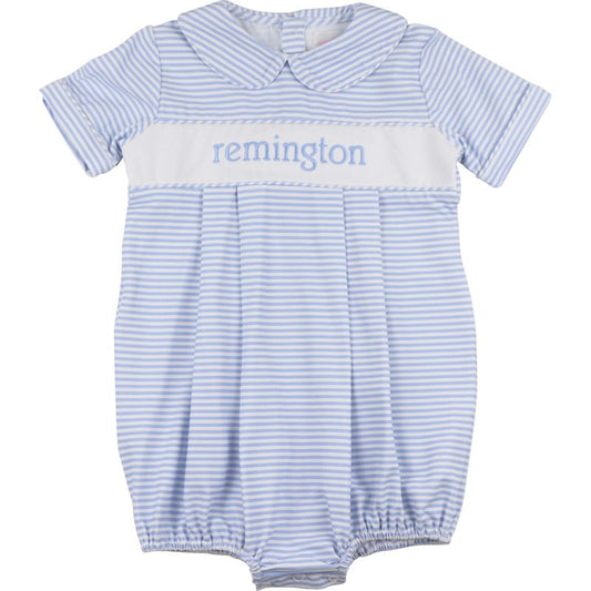 Blue Stripe Knit Bubble