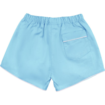 Blue Twill Shorts