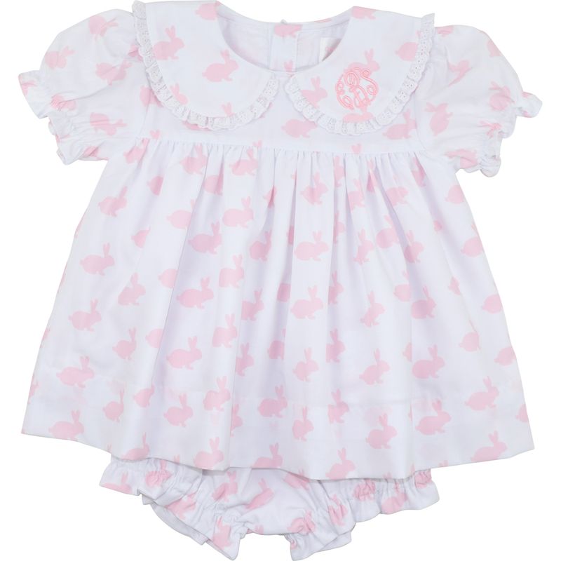 Bunny Print Diaper Set