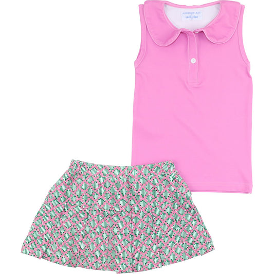 Charlotte Tennis Skirt Set