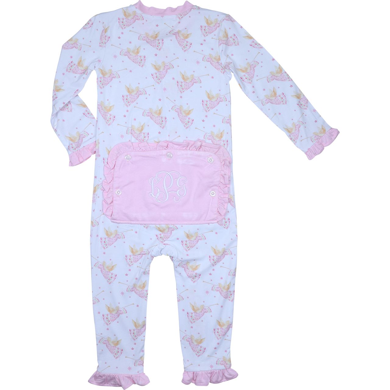 Christmas Angels Knit Zipper Pajamas