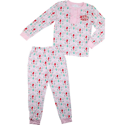 Christmas Stocking Knit Pajamas