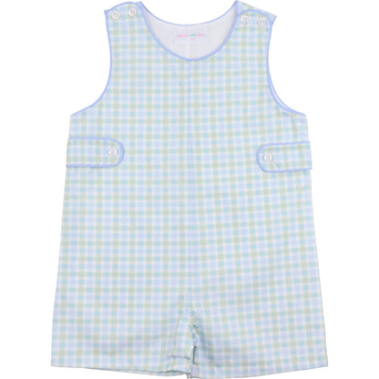 Blue And Green Check Jon Jon