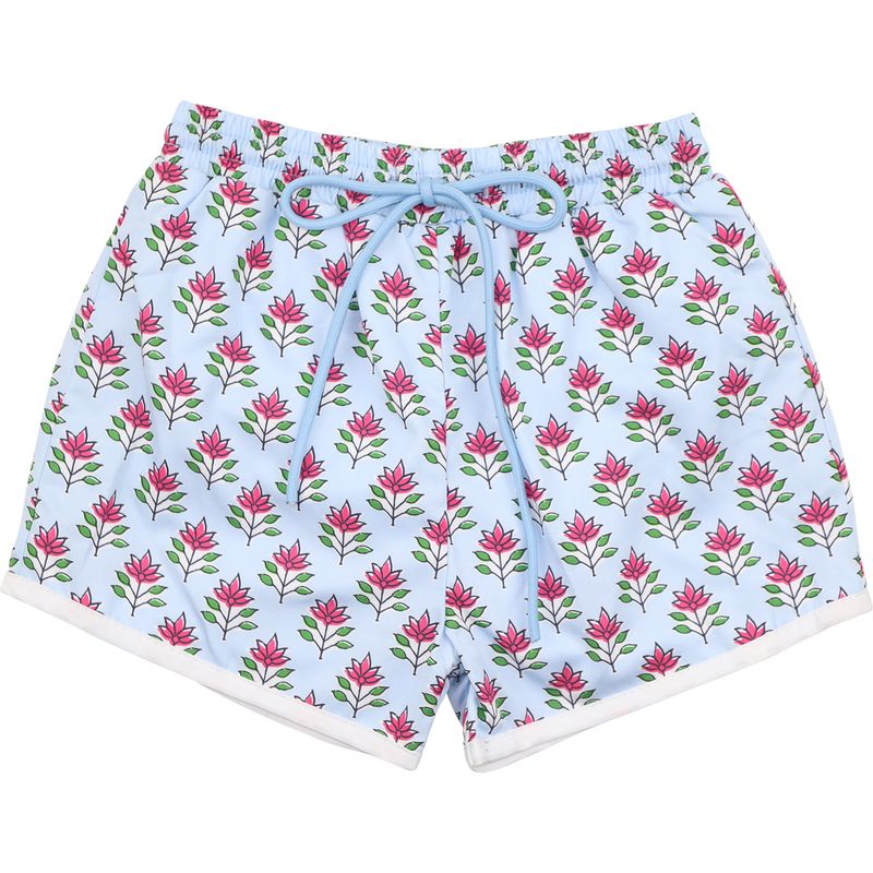 Color Block Swim Trunks