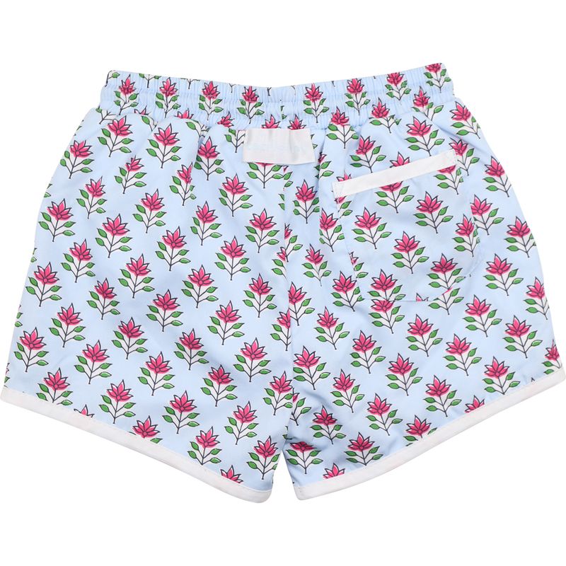 Color Block Swim Trunks