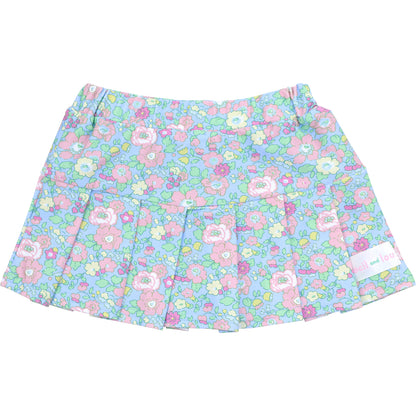 Colorful Floral Lycra Tennis Skirt3