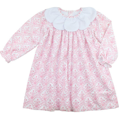 Corduroy Floral Hearts Dress