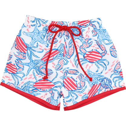 Crab Swim Trunks