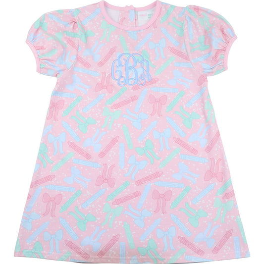 Crayons And Bows Knit Dress