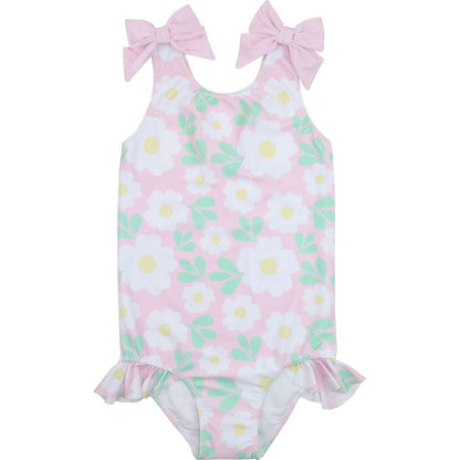 Daisy Print Swimsuit