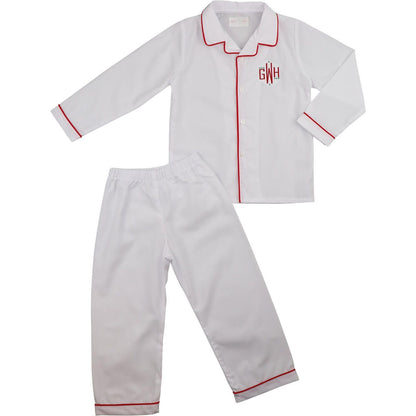 White And Red Pajamas