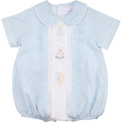 Embroidered Heirloom Birthday Bubble