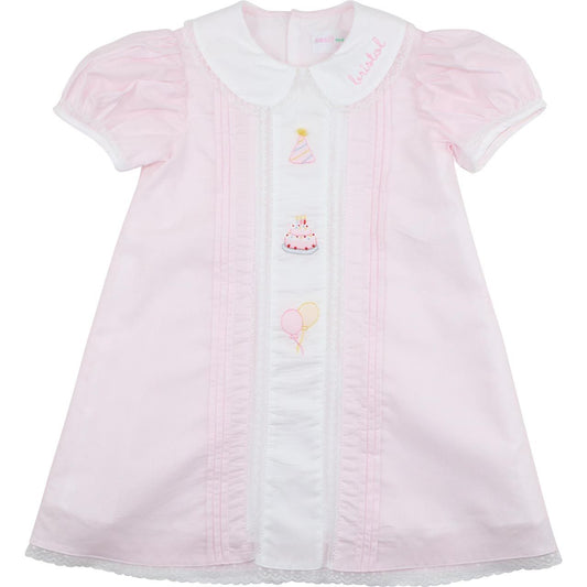 Embroidered Heirloom Birthday Dress