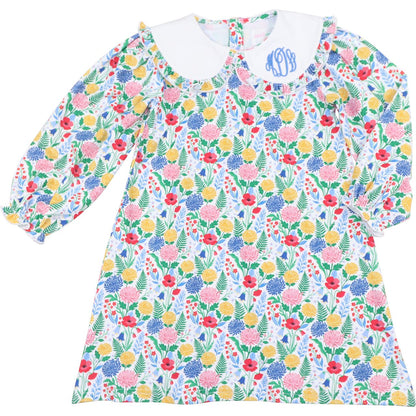 Fall Floral Knit Dress