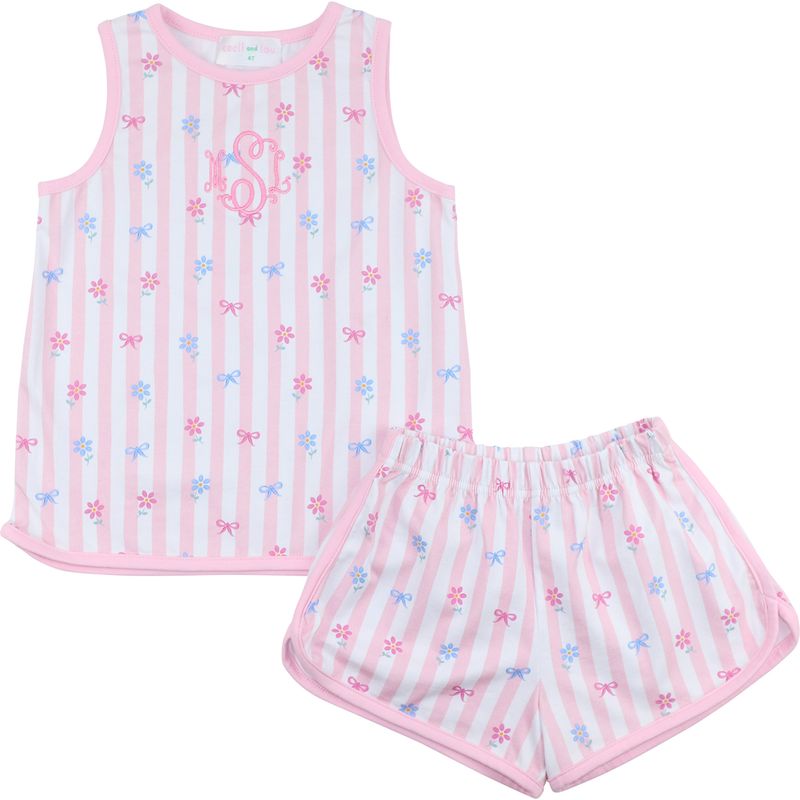 Floral And Bow Knit Play Set