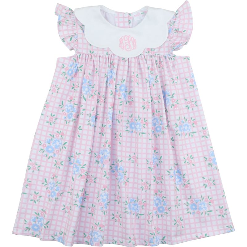 Floral Bouquet Knit Dress