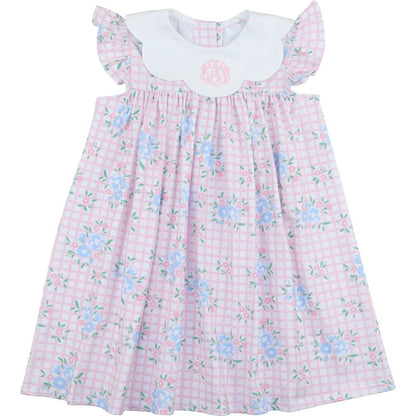 Floral Bouquet Knit Dress